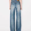 Ayame Wide Jeans in Stretch Japanese Denim
