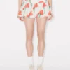Balloon Mini Skirt in Taffetas