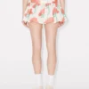 Balloon Mini Skirt in Taffetas