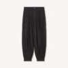Balloon Pleated Pants in Cotton Hemp