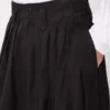 Balloon Pleated Pants in Cotton Hemp