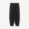 Balloon Pleated Pants in Cotton Hemp