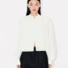 Blouse in Mixed Silk