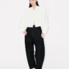 Blouse in Mixed Silk