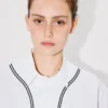 Boke Flower 2.0′ Baseball Short Sleeve Shirt in Poplin Cotton