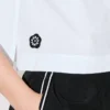 Boke Flower 2.0′ Baseball Short Sleeve Shirt in Poplin Cotton