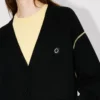 Boke Flower 2.0′ Embroidered Cardigan in Wool Cotton