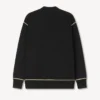 Boke Flower 2.0′ Embroidered Cardigan in Wool Cotton