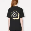 Boke Flower 2.0′ Embroidered Loose T-Shirt in Cotton