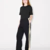 Boke Flower 2.0′ Embroidered Loose T-Shirt in Cotton