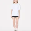 Boke Flower 2.0′ Embroidered Loose T-Shirt in Cotton