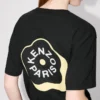 Boke Flower 2.0′ Embroidered Loose T-Shirt in Cotton