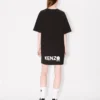 Boke Flower 2.0′ Embroidered Oversized T-Shirt Dress in Cotton