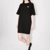 Boke Flower 2.0′ Embroidered Oversized T-Shirt Dress in Cotton