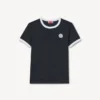 Boke Flower 2.0′ Embroidered Rib T-Shirt