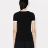 Boke Flower 2.0′ Embroidered Rib T-Shirt