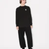 Boke Flower 2.0′ Embroidered Straight Jogpants in Cotton