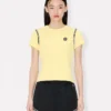 Boke Flower 2.0′ Embroidered T-Shirt in Cotton