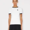 Boke Flower 2.0′ Embroidered T-Shirt in Cotton
