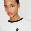 Boke Flower 2.0′ Embroidered T-Shirt in Cotton