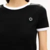Boke Flower 2.0′ Embroidered T-Shirt in Cotton