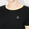 Boke Flower 2.0′ Embroidered T-Shirt in Cotton