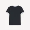 Boke Flower 2.0′ Embroidered Rib T-Shirt