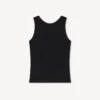 Boke Flower 2.0′ Embroidered Tank Top in Mixed Viscose