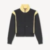 Boke Flower 2.0′ Embroidered Track Jacket in Interlock