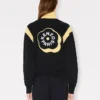 Boke Flower 2.0′ Embroidered Track Jacket in Interlock