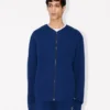 Boke Flower 2.0′ Embroidered Zip up Cardigan in Cotton