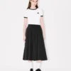 Boke Flower 2.0′ Midi Skirt