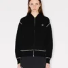 Boke Flower 2.0′ Zip up Hoodie in Wool Cotton