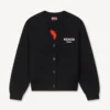 Boke Flower’ Cardigan in Cotton Wool