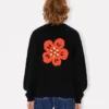 Boke Flower’ Cardigan in Cotton Wool