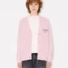 Boke Flower’ Cardigan in Cotton Wool