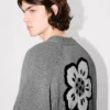 Boke Flower’ Cardigan in Cotton Wool