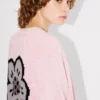 Boke Flower’ Cardigan in Cotton Wool