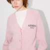 Boke Flower’ Cardigan in Cotton Wool