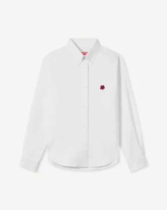 Boke Flower’ Embroidered Fitted Shirt