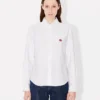 Boke Flower’ Embroidered Fitted Shirt