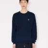 Boke Flower’ Embroidered Jumper in Merino Wool