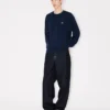 Boke Flower’ Embroidered Jumper in Merino Wool