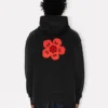 Boke Flower’ Embroidered Oversized Hoodie in Cotton