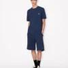 Boke Flower’ Embroidered Shorts in Cotton