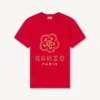 Boke Flower’ Embroidered Slim T-Shirt in Cotton