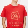 Boke Flower’ Embroidered Slim T-Shirt in Cotton