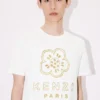 Boke Flower’ Embroidered Slim T-Shirt in Cotton
