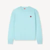 Boke Flower’ Embroidered Sweatshirt in Coton