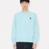 Boke Flower’ Embroidered Sweatshirt in Coton